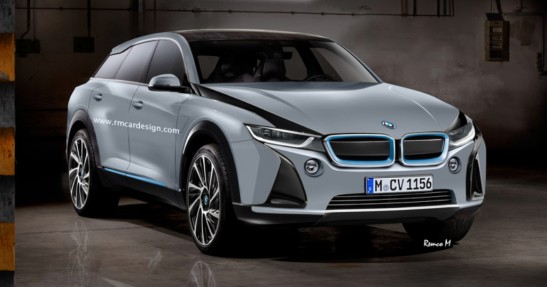 BMW i5 - wizualizacja