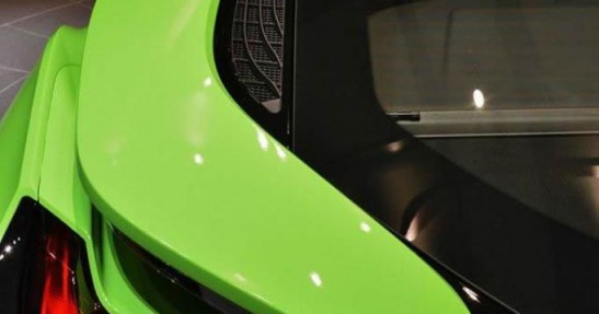 BMW i8 Lime Green