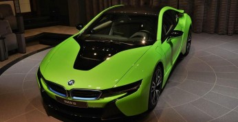 BMW i8 Lime Green - jedyne w swoim rodzaju