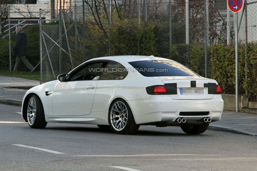 Nowe BMW M3 po liftingu - zdjcie szpiegowskie