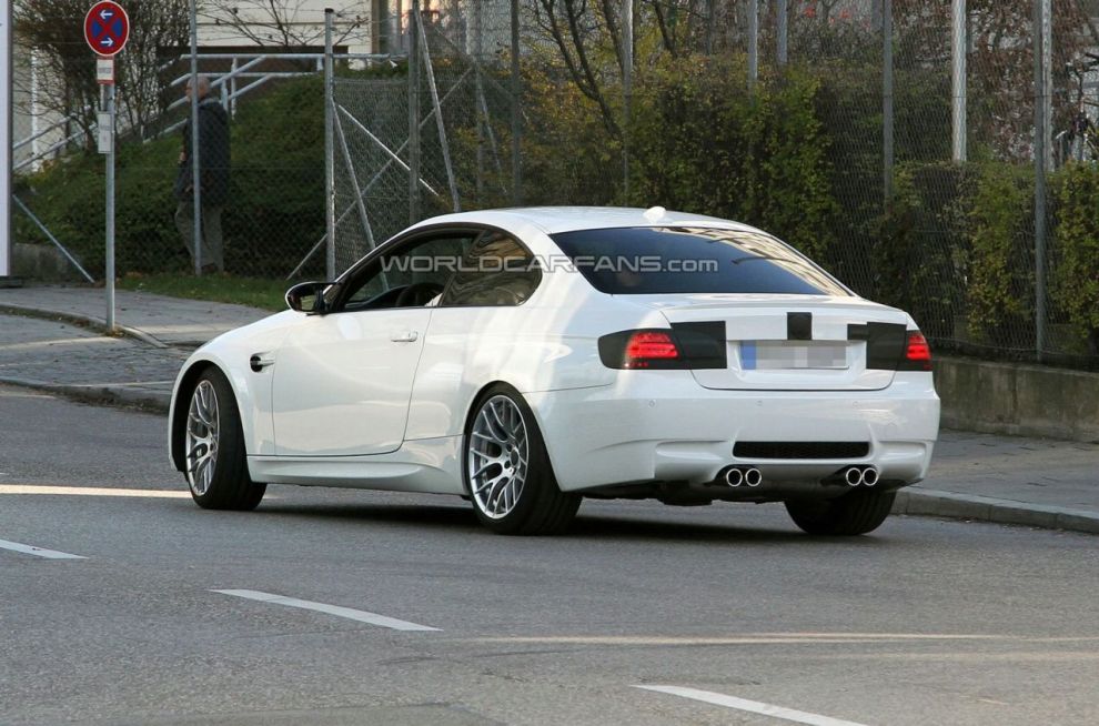 Nowe BMW M3 po liftingu - zdjcie szpiegowskie