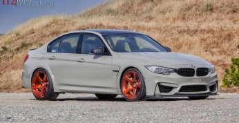BMW M3 ubrane w felgi HRE