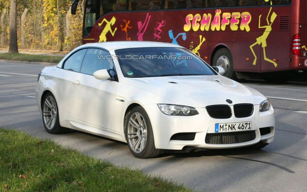 Nowe BMW M3 Cabrio - zdjcie szpiegowskie
