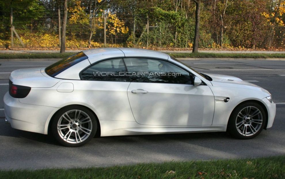 Nowe BMW M3 Cabrio - zdjcie szpiegowskie
