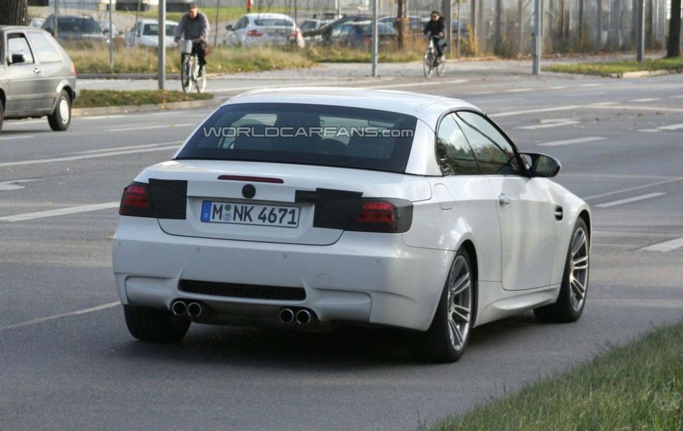 Nowe BMW M3 Cabrio - zdjcie szpiegowskie