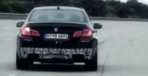 Nowe BMW M5 na torze Nardo