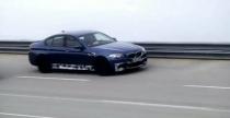 Nowe BMW M5 na torze Nardo