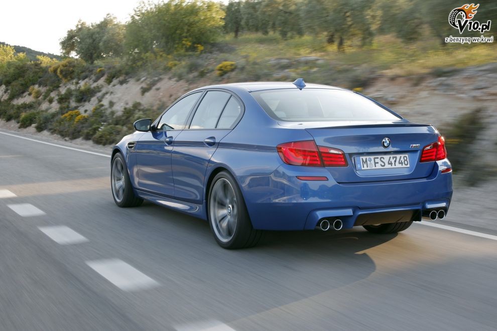 BMW M5 na 2012 rok