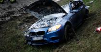 BMW M5 - wypadek