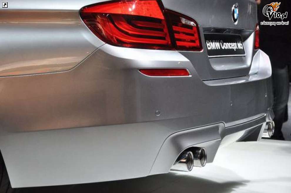 Nowe BMW M5 na torze Nardo