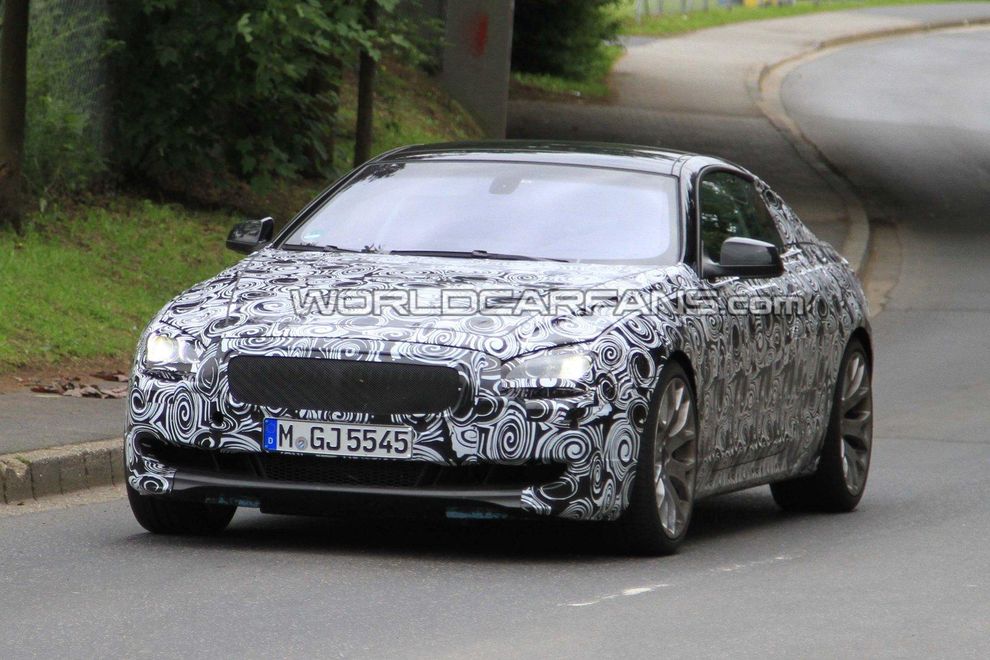 Nowe BMW M6 F12 - zdjcie szpiegowskie