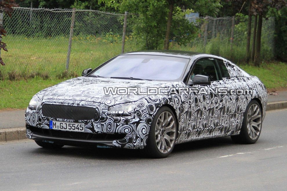 Nowe BMW M6 F12 - zdjcie szpiegowskie