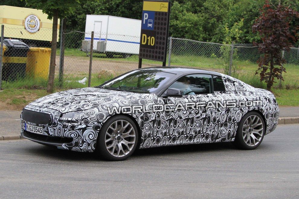 Nowe BMW M6 F12 - zdjcie szpiegowskie
