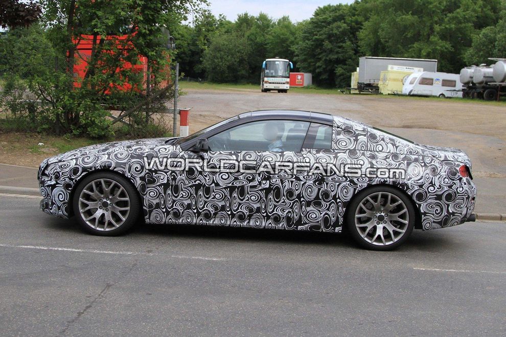 Nowe BMW M6 F12 - zdjcie szpiegowskie