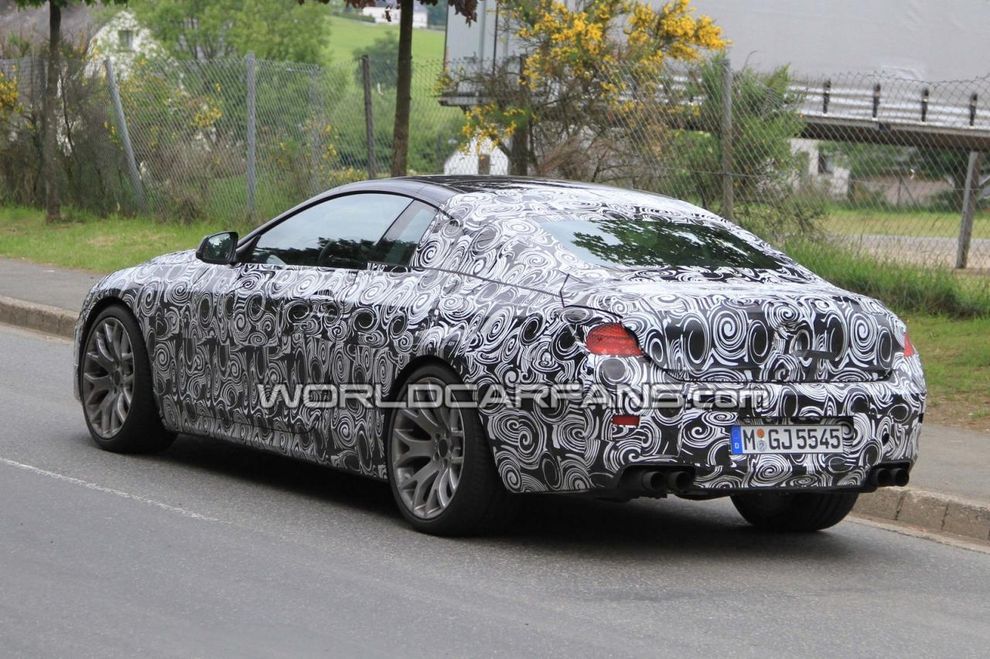 Nowe BMW M6 F12 - zdjcie szpiegowskie