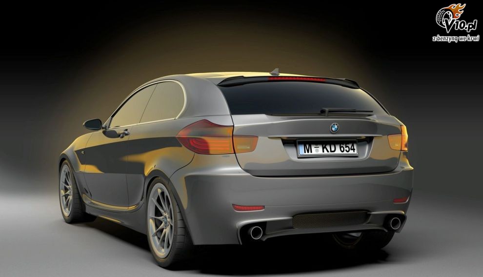 Nowe BMW serii 1 2011 - wizualizacja
