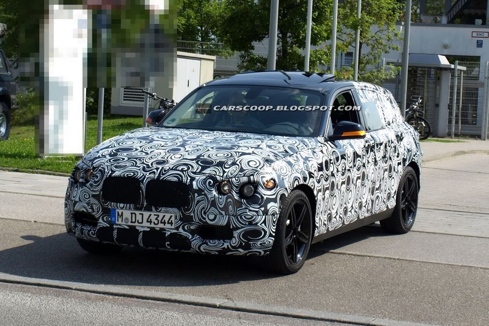 Nowe BMW serii 1 2011 - zdjcie szpiegowskie