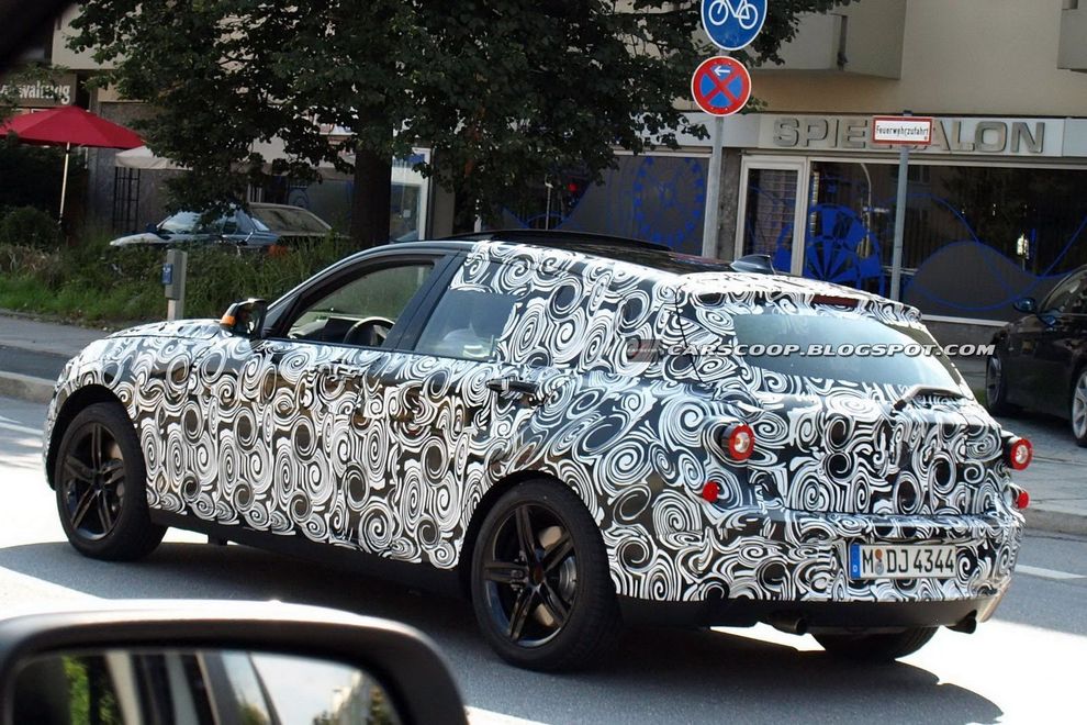 Nowe BMW serii 1 2011 - zdjcie szpiegowskie