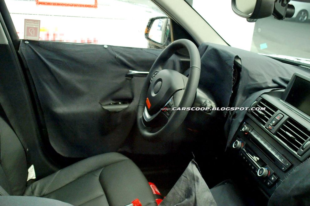 Nowe BMW serii 1 2011 - zdjcie szpiegowskie
