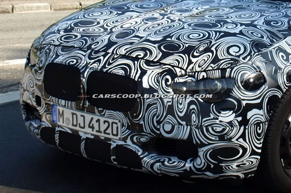 Nowe BMW serii 1 2011 - zdjcie szpiegowskie