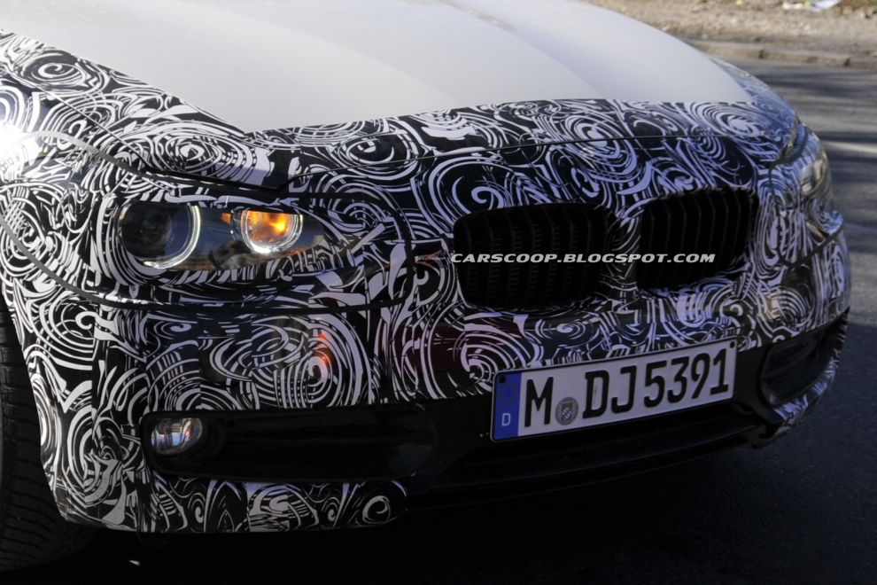 2012 BMW serii 1 - zdjcia szpiegowskie
