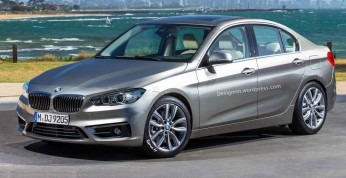 BMW serii 1 w wydaniu sedan - wizualizacja