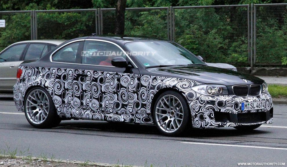 Nowe BMW serii 1 M 2011 - zdjcie szpiegowskie