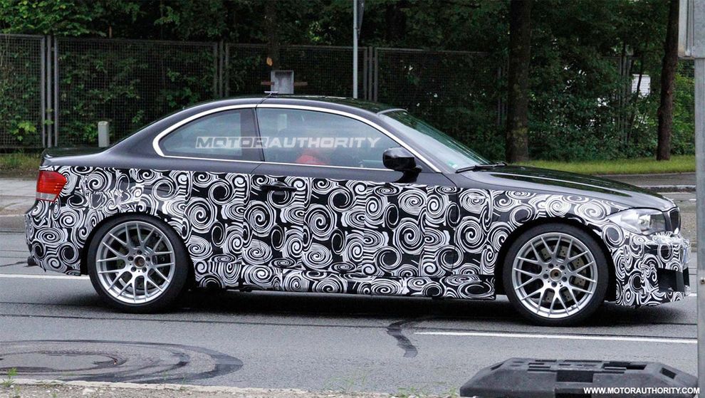 Nowe BMW serii 1 M 2011 - zdjcie szpiegowskie