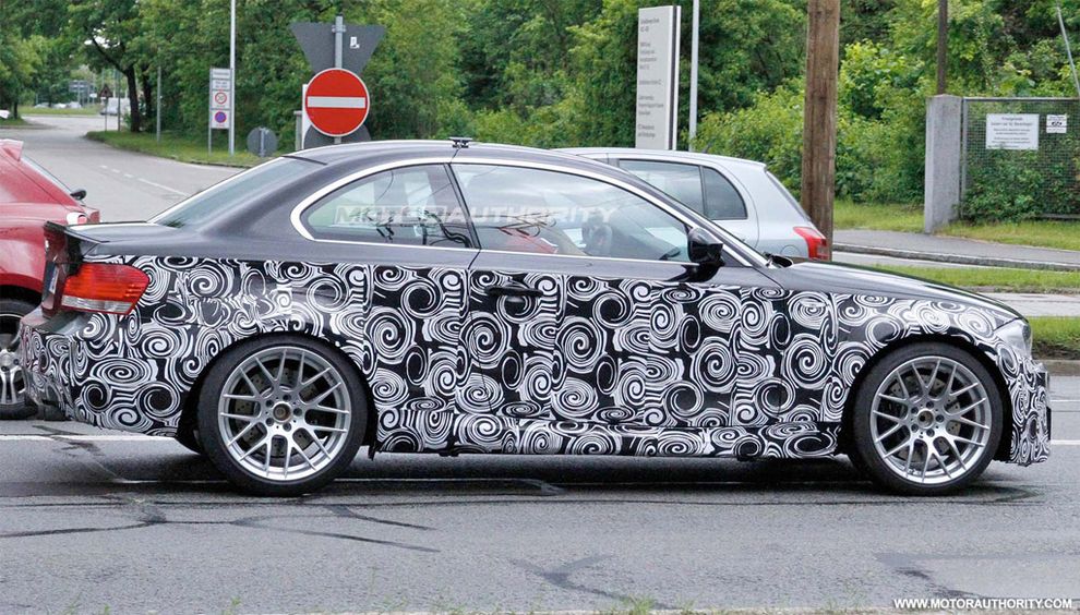 Nowe BMW serii 1 M 2011 - zdjcie szpiegowskie