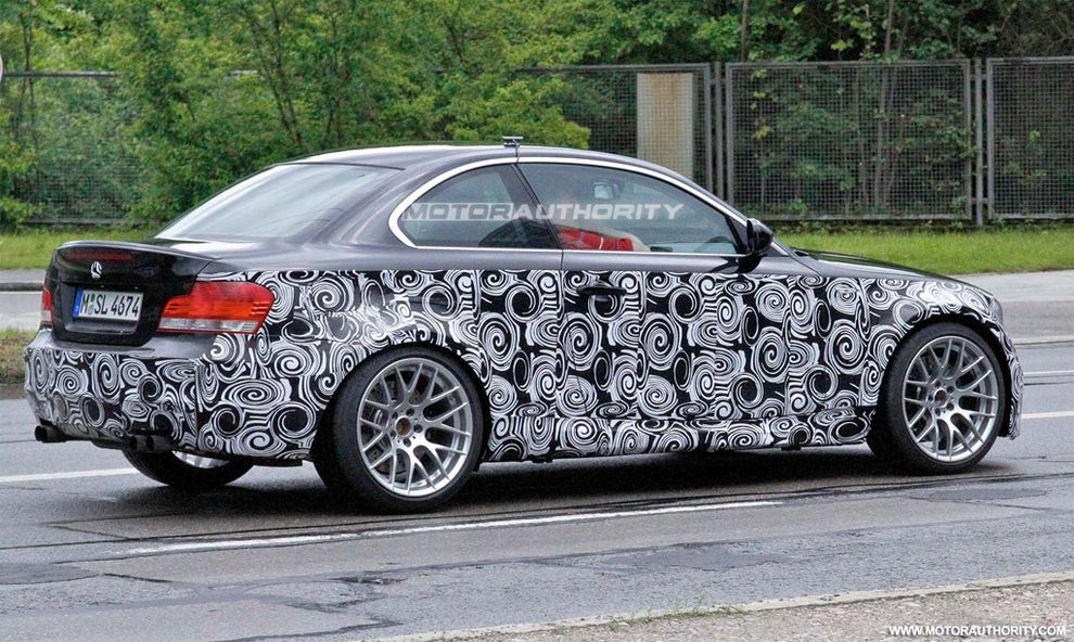 Nowe BMW serii 1 M 2011 - zdjcie szpiegowskie