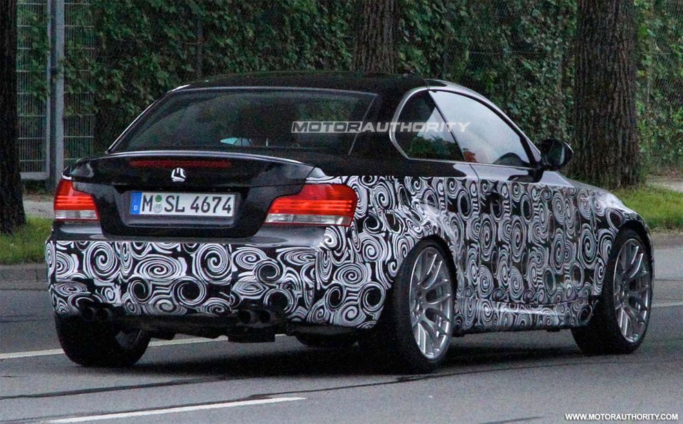 Nowe BMW serii 1 M 2011 - zdjcie szpiegowskie