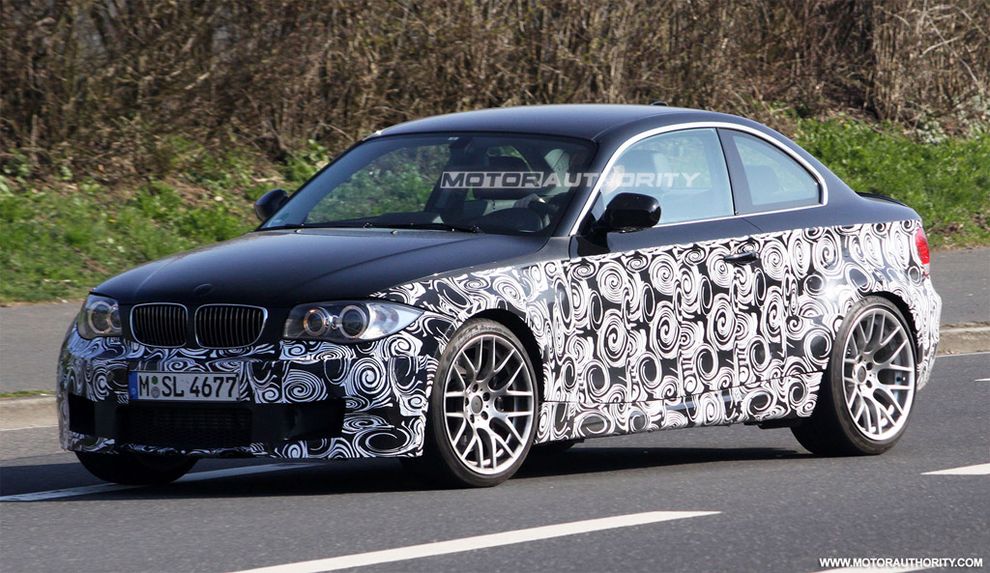 Nowe BMW serii 1 M 2011 - zdjcie szpiegowskie