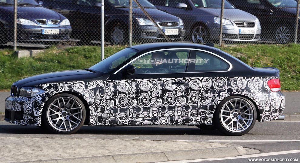 Nowe BMW serii 1 M 2011 - zdjcie szpiegowskie