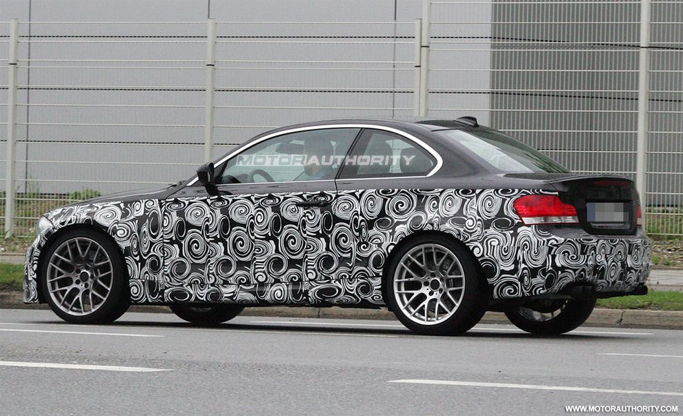 Nowe BMW serii 1 M 2011 - zdjcie szpiegowskie