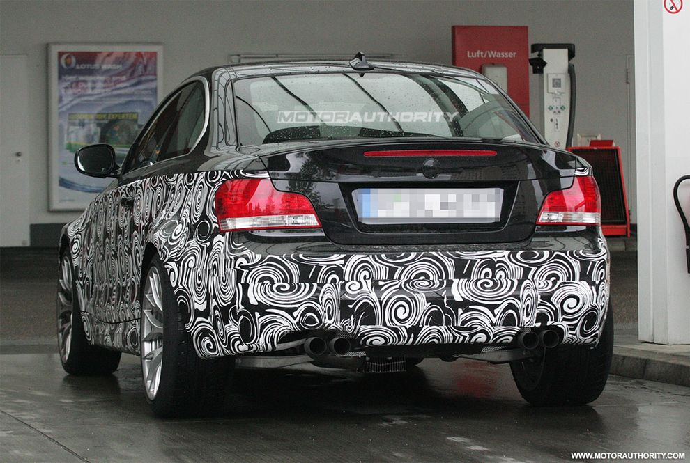 Nowe BMW serii 1 M 2011 - zdjcie szpiegowskie