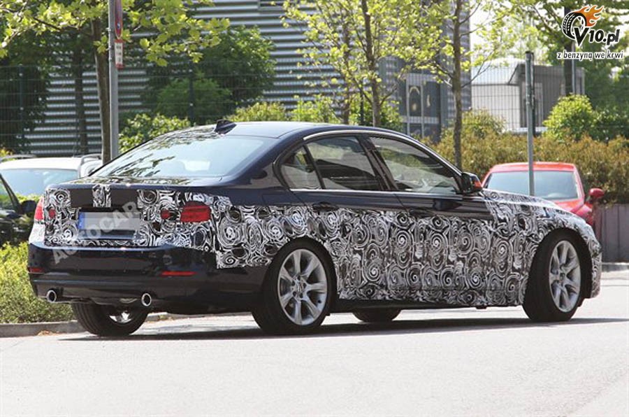 Nowe BMW serii 3 vel F30 na najwieszych zdjciach szpiegowskich