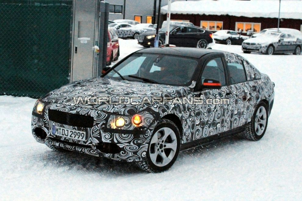 Nowe BMW serii 3 - zdjcie szpiegowskie
