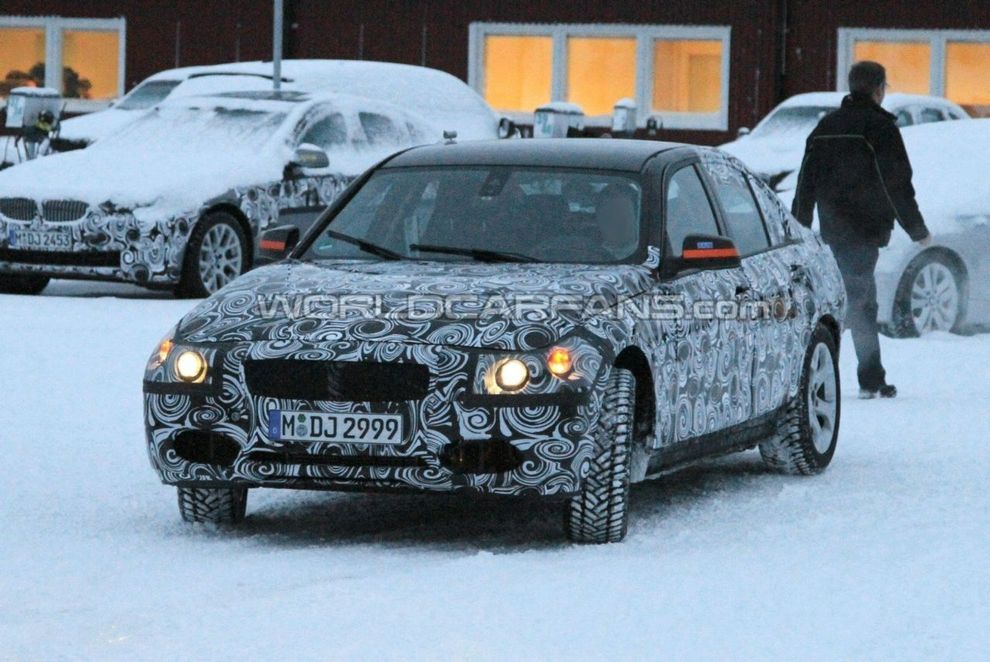 Nowe BMW serii 3 - zdjcie szpiegowskie