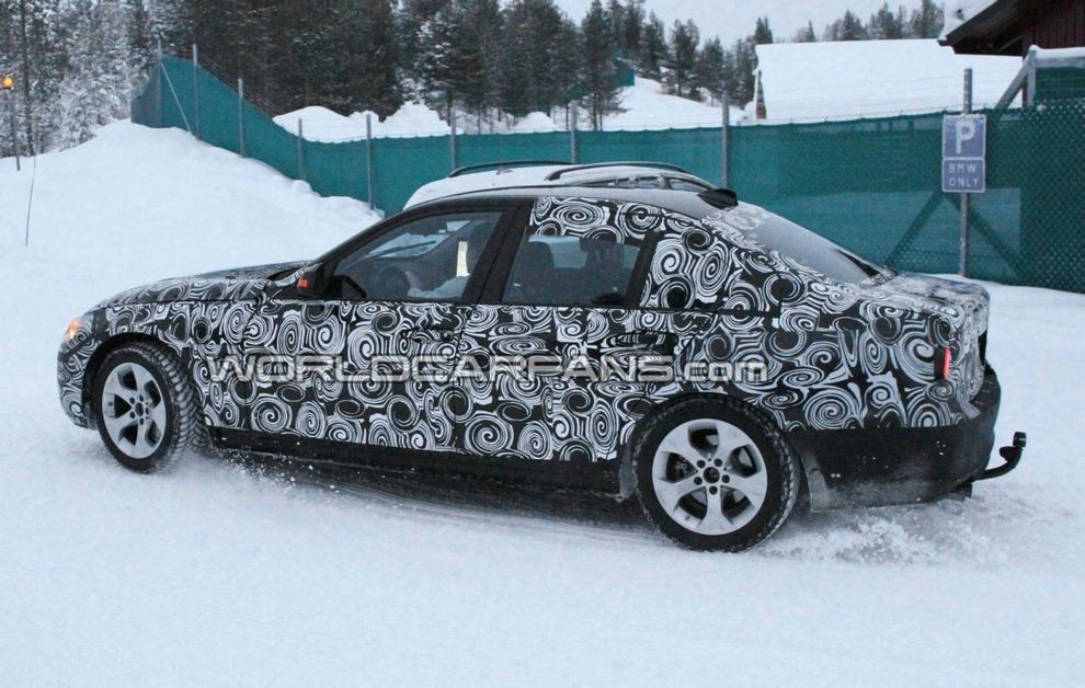 Nowe BMW serii 3 - zdjcie szpiegowskie