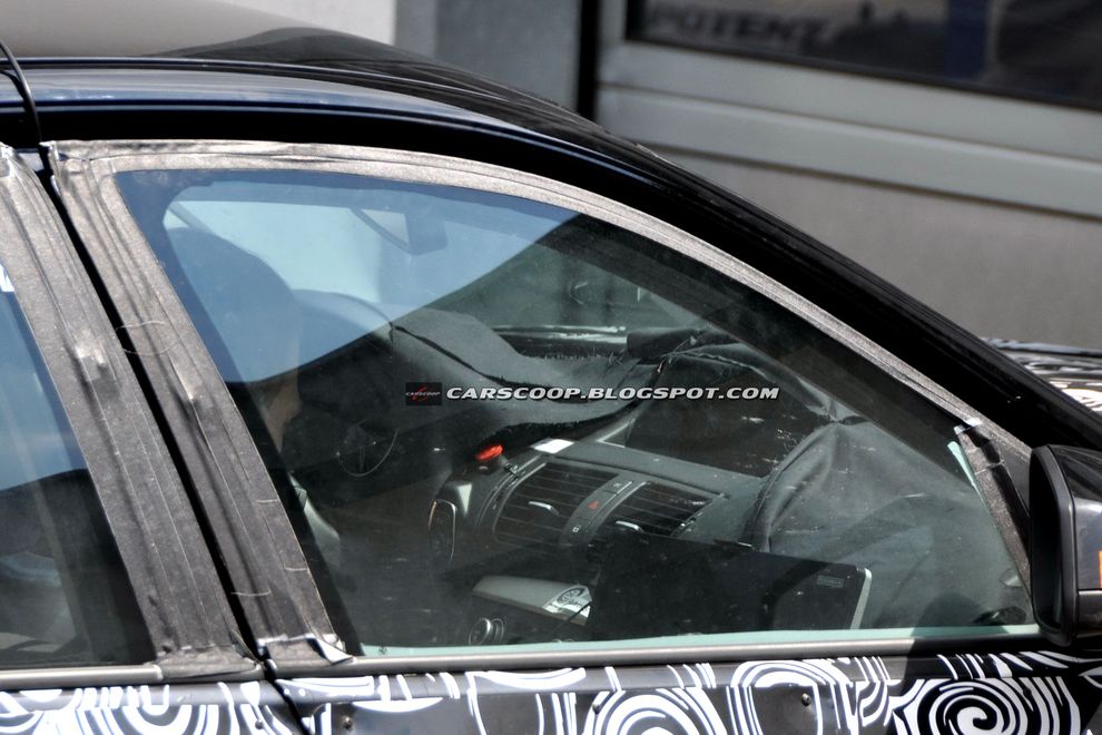 Nowe BMW serii 3 2012 - zdjcie szpiegowskie