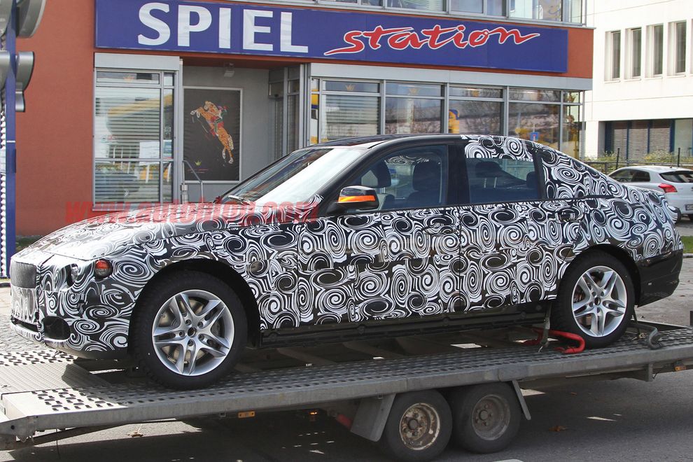 Nowe BMW serii 3 2012 - zdjcie szpiegowskie