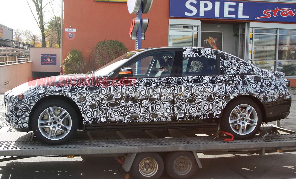 Nowe BMW serii 3 2012 - zdjcie szpiegowskie