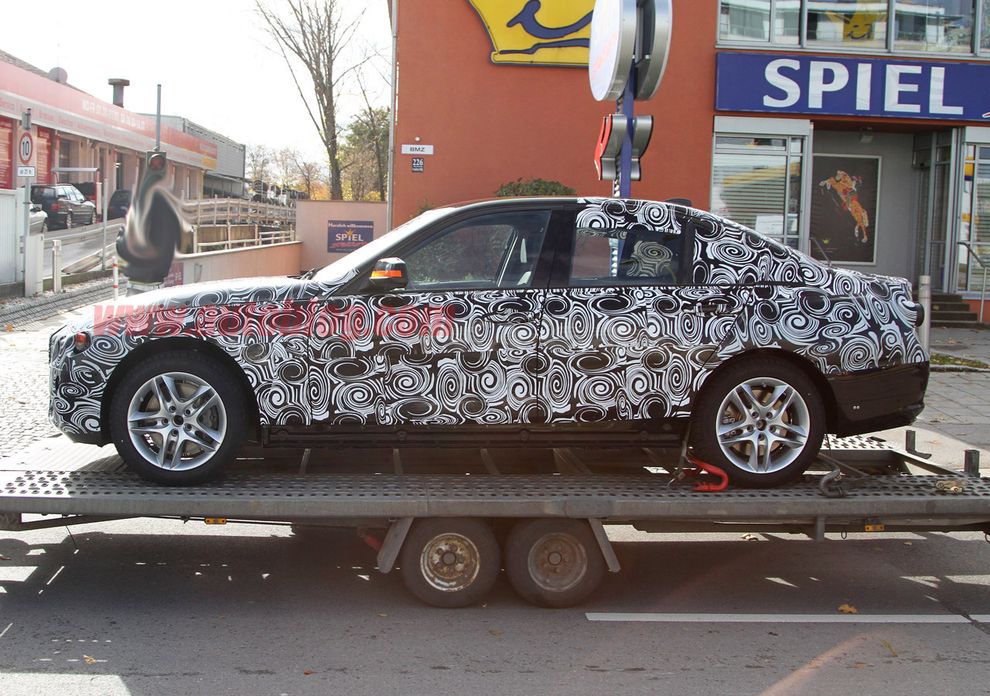 Nowe BMW serii 3 2012 - zdjcie szpiegowskie