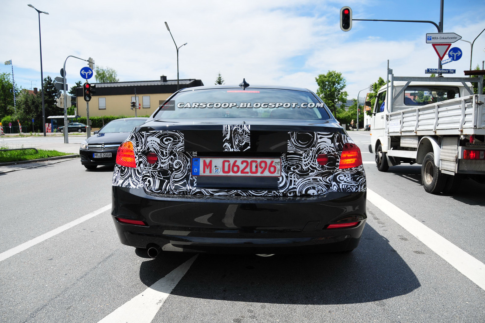 Nowe BMW 3 zdjcia szpiegowskie