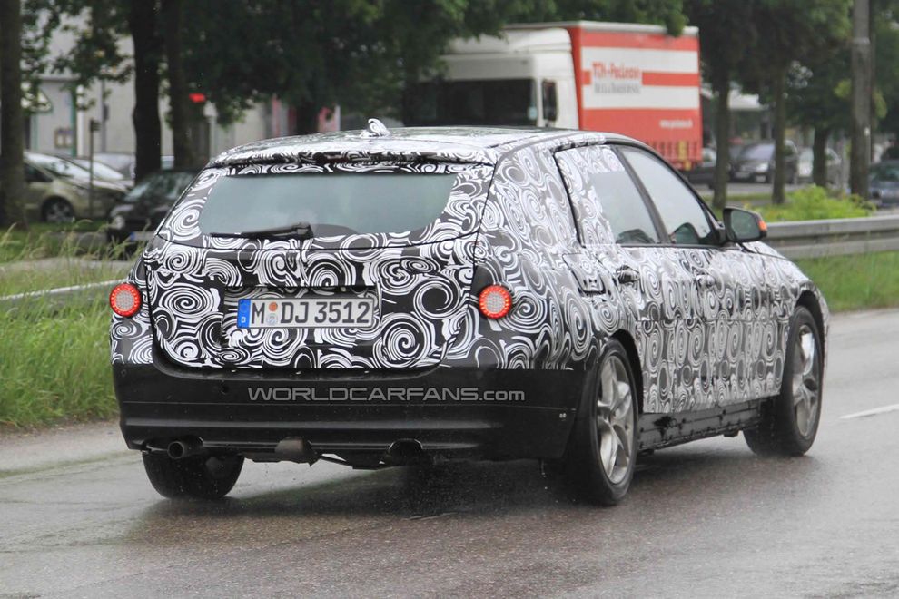 Nowe BMW serii 3 Touring 2012 - zdjcie szpiegowskie