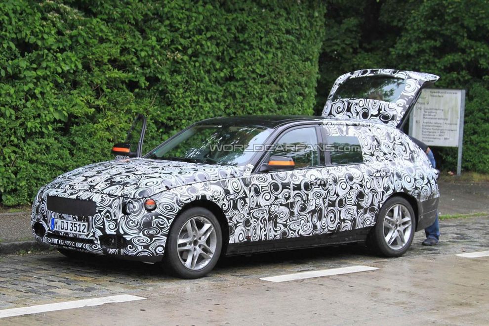 Nowe BMW serii 3 Touring 2012 - zdjcie szpiegowskie