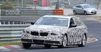 Nowe BMW serii 5 przyłapane podczas testów
