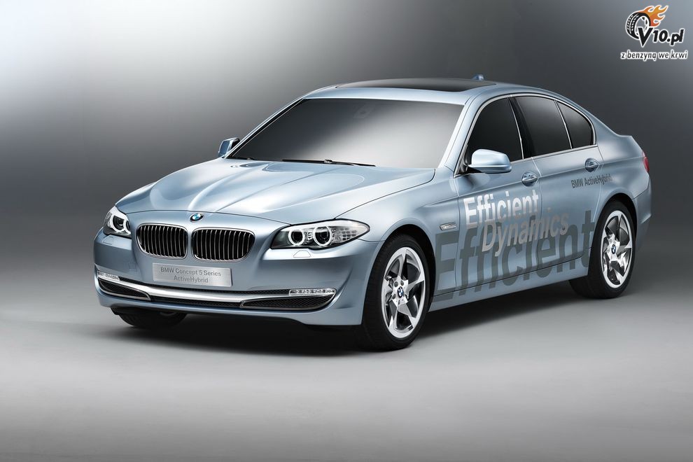 Nowe BMW serii 5 ActiveHybrid Concept