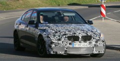Nowe BMW M5 F10 - zdjcie szpiegowskie
