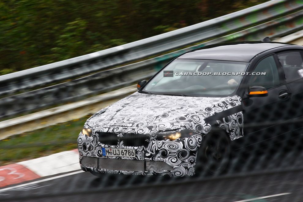 Nowe BMW M5 - zdjcie szpiegowskie